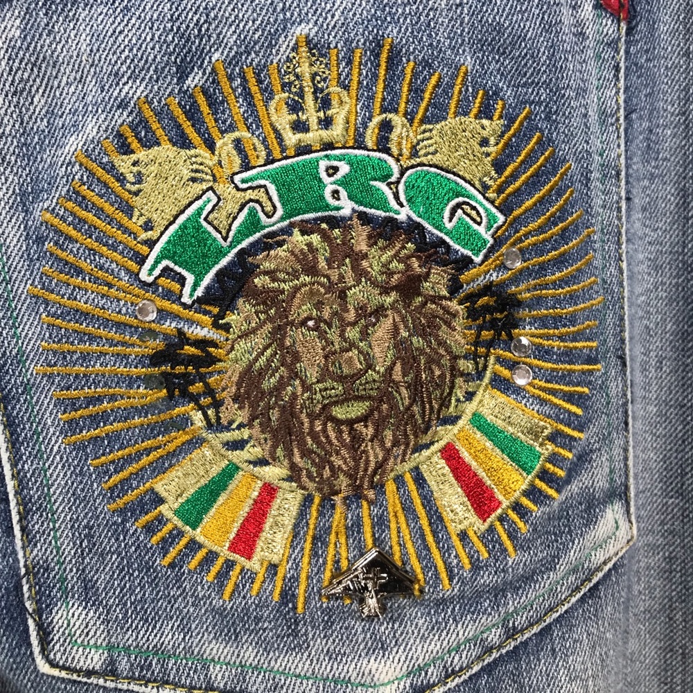 Vintage Y2K LRG embroidery Jeans